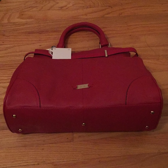 Ri2k Walcot tote in oxblood red - Picture 2 of 4